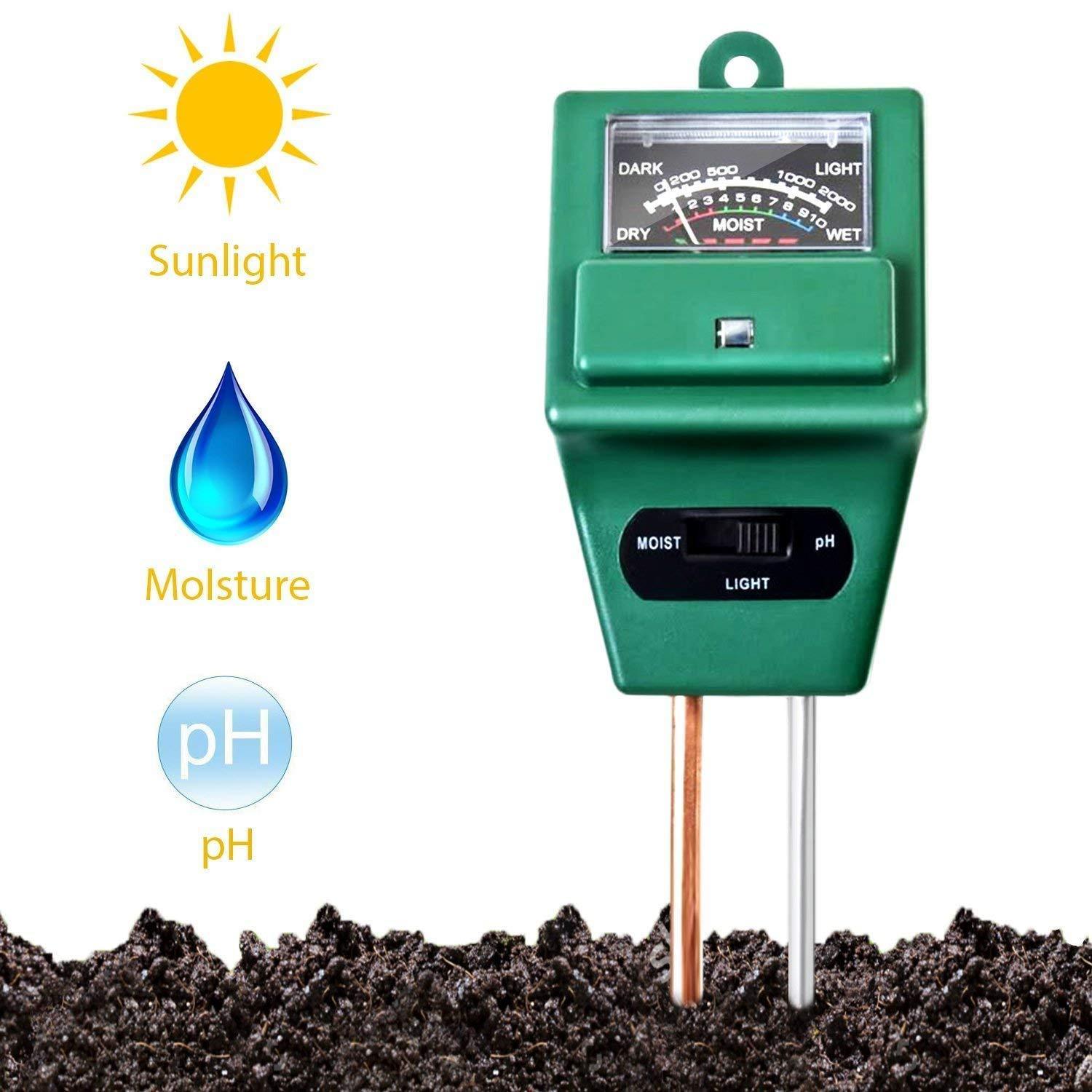 0605 -3 Way Soil Meter (pH Testing Meter) - SkyShopy 0605 -3 Way Soil Meter (pH Testing Meter) - SkyShopy